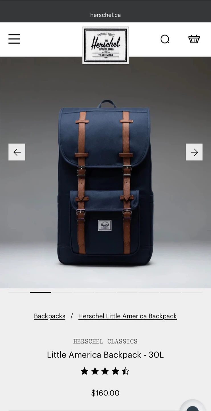 Herschel Little America Backpack 30L