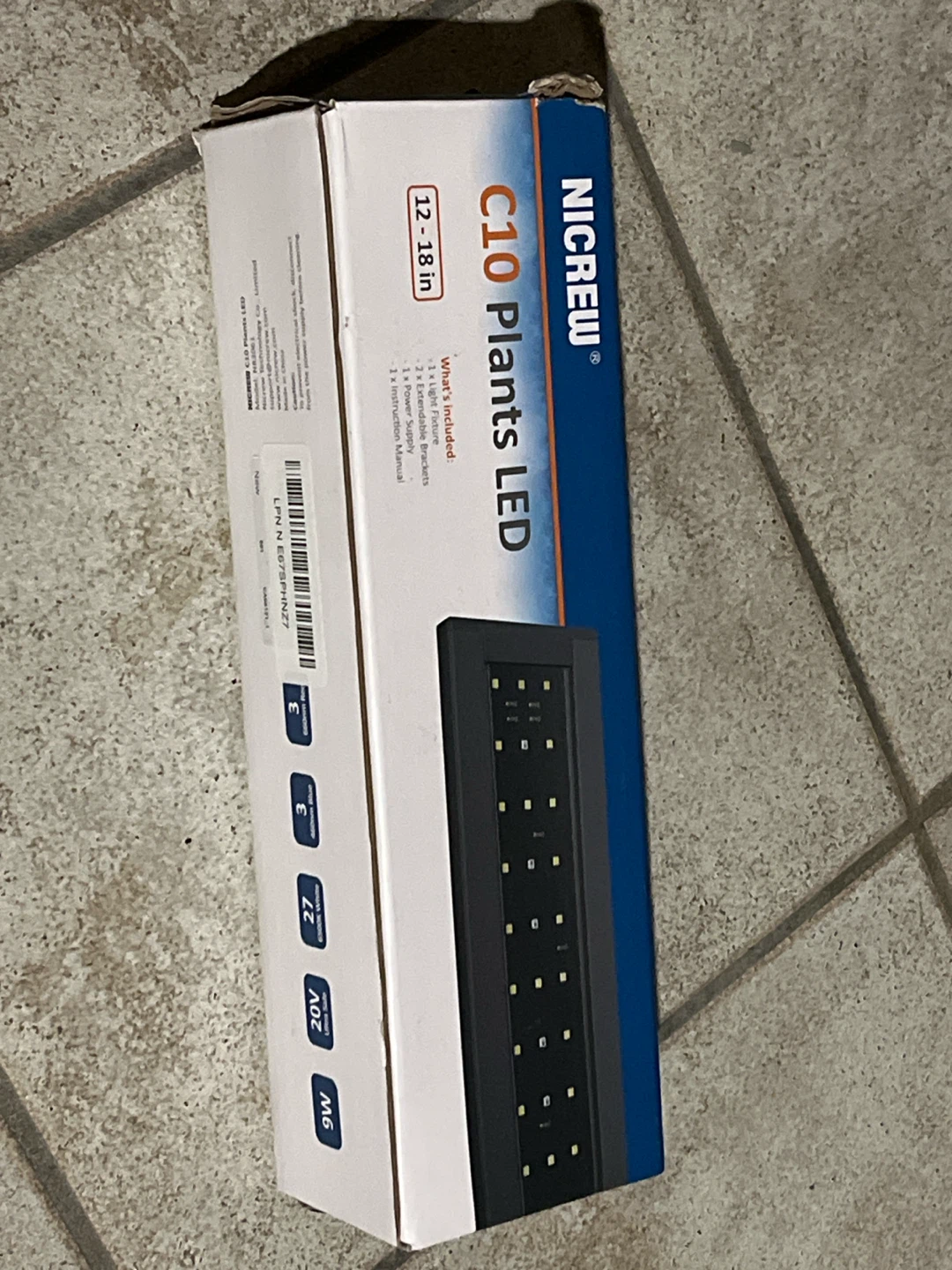 Nicrew C10 Plants LED Light (grow light)