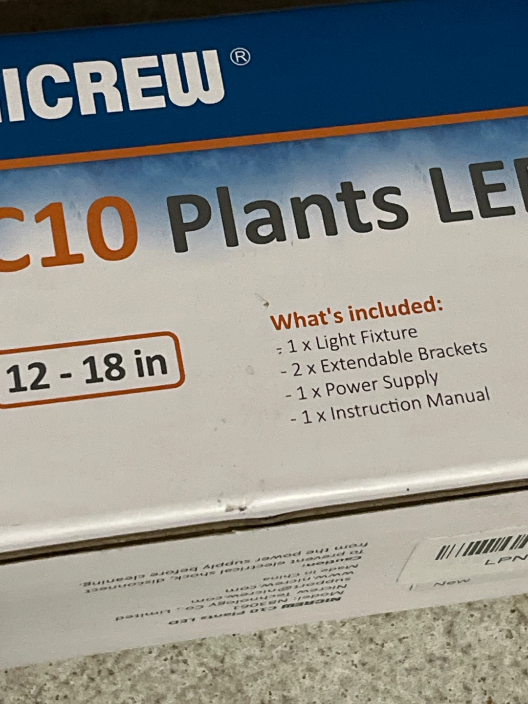 Nicrew C10 Plants LED Light (grow light) - photo 2