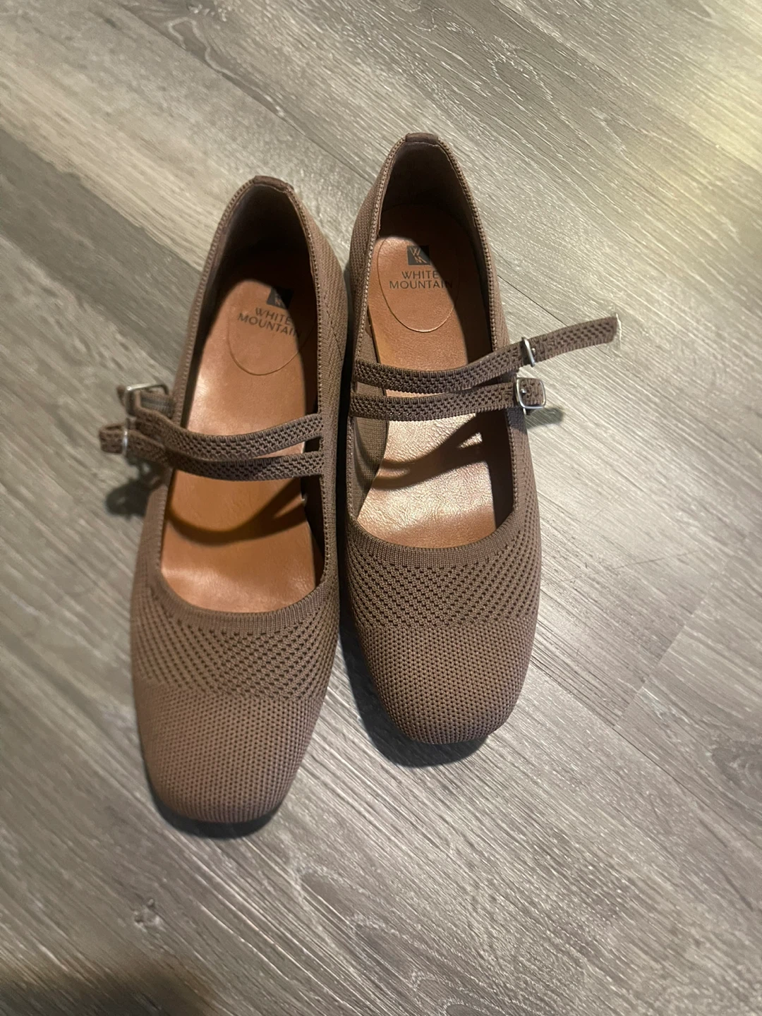 White Mountain Mary Jane Flats