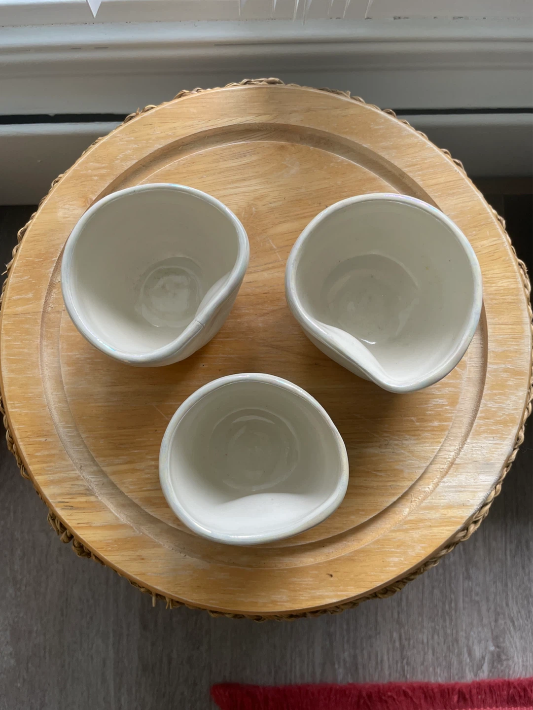 Set of 3 Handcrafted Ceramic Bowls - photo 4