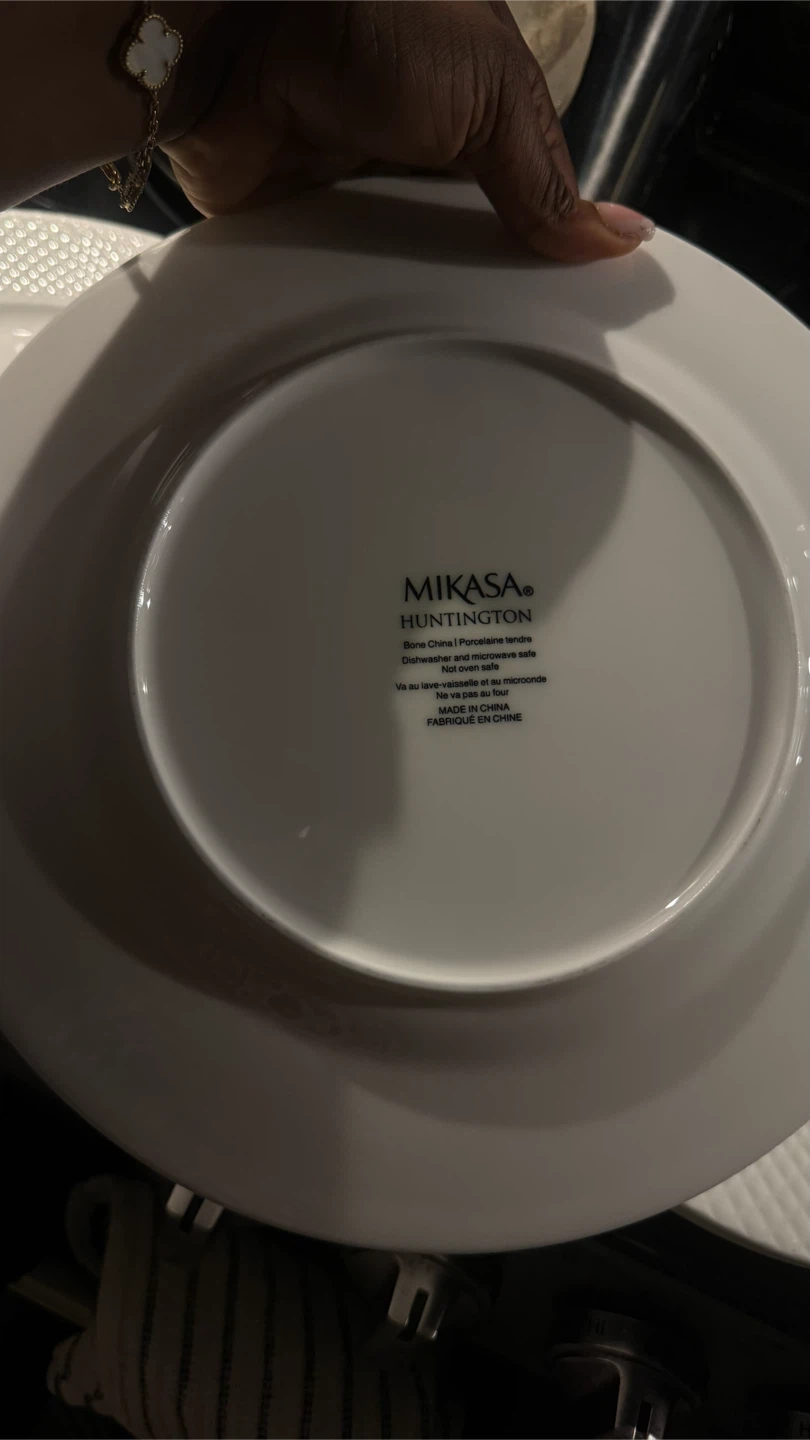 Bone China Plates (Lightly used) - photo 2