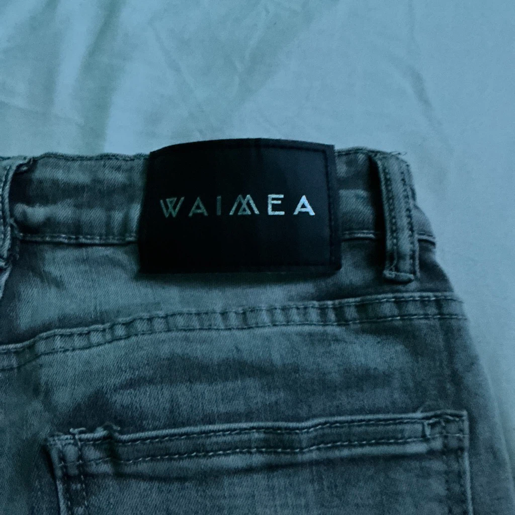 Waimea Distressed Grey Jeans - photo 3