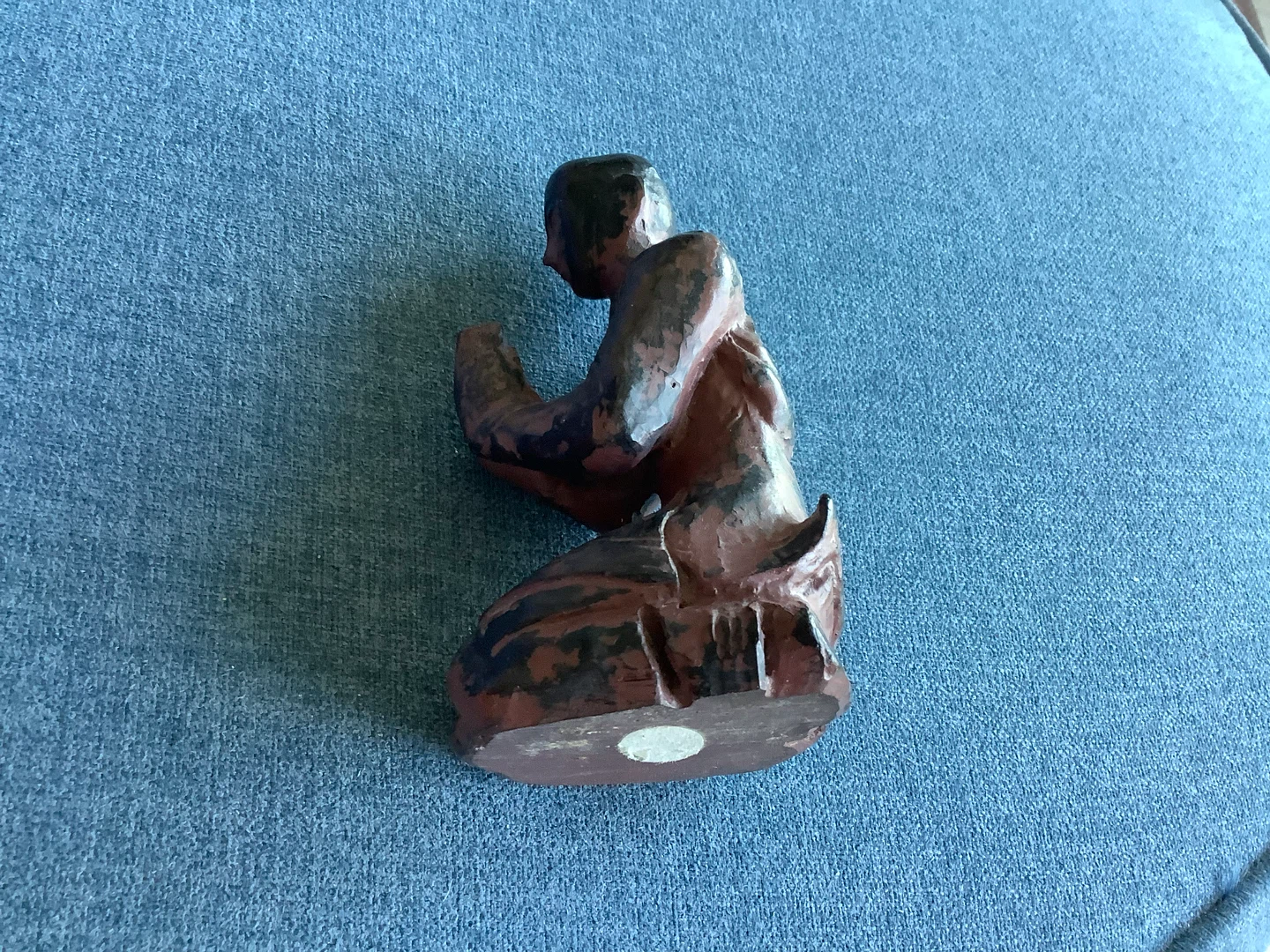 Ant/Vt Kneeling/Praying Buddhist Monk Figurine 🐞 - photo 3