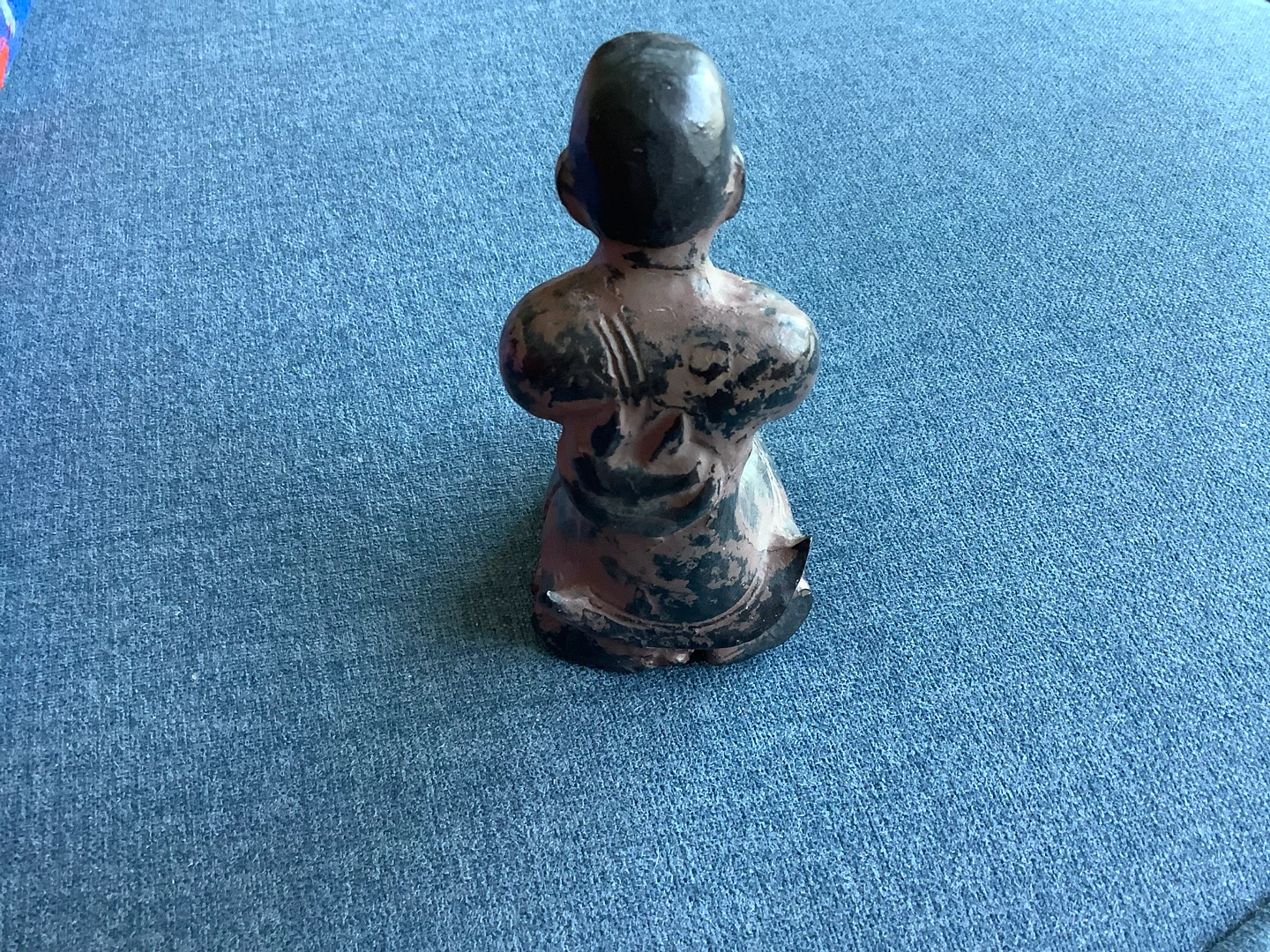 Ant/Vt Kneeling/Praying Buddhist Monk Figurine 🐞 - photo 4