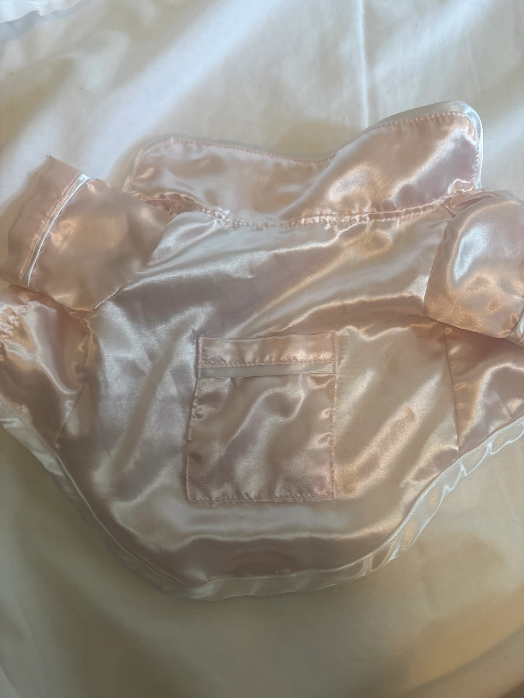 Small Pink Satin Pet Shirt - photo 4