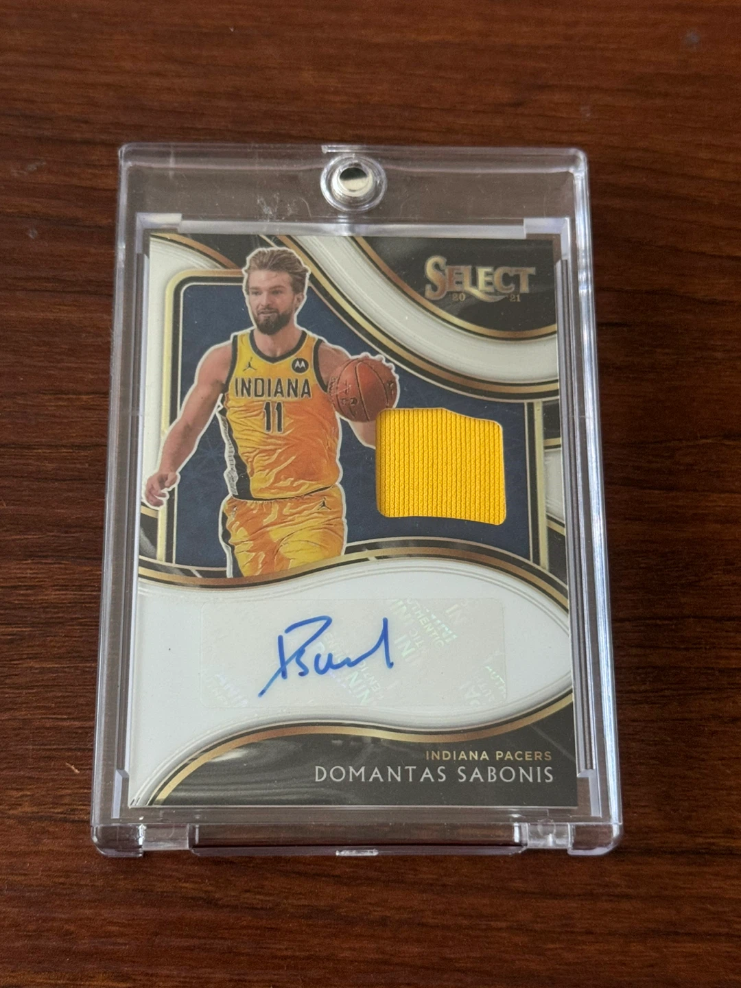 2020-21 Select Domantas Sabonis Auto Relic Card