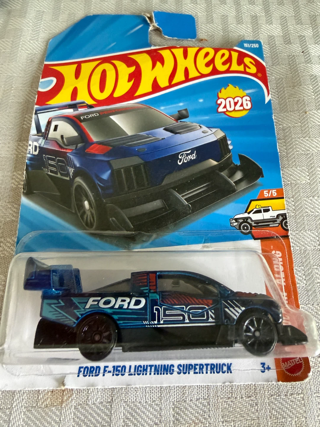 Hot Wheels Ford F-150 Lightning Supertruck