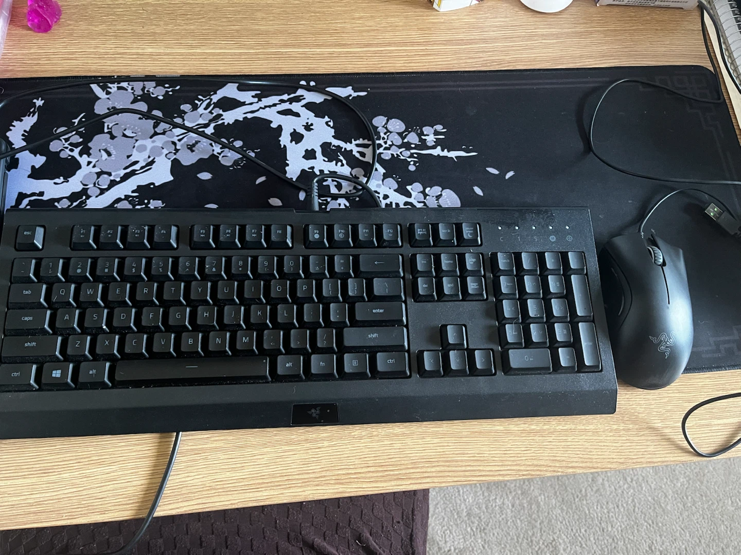RAZER keyboard and mouse