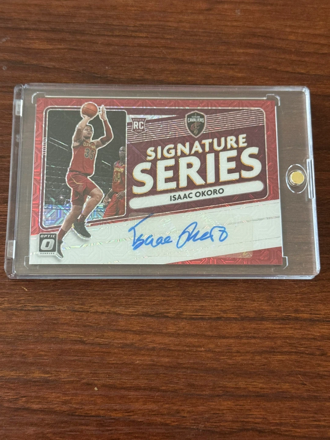 2020-21 Panini Donruss Optic Isaac Okoro Signature Series