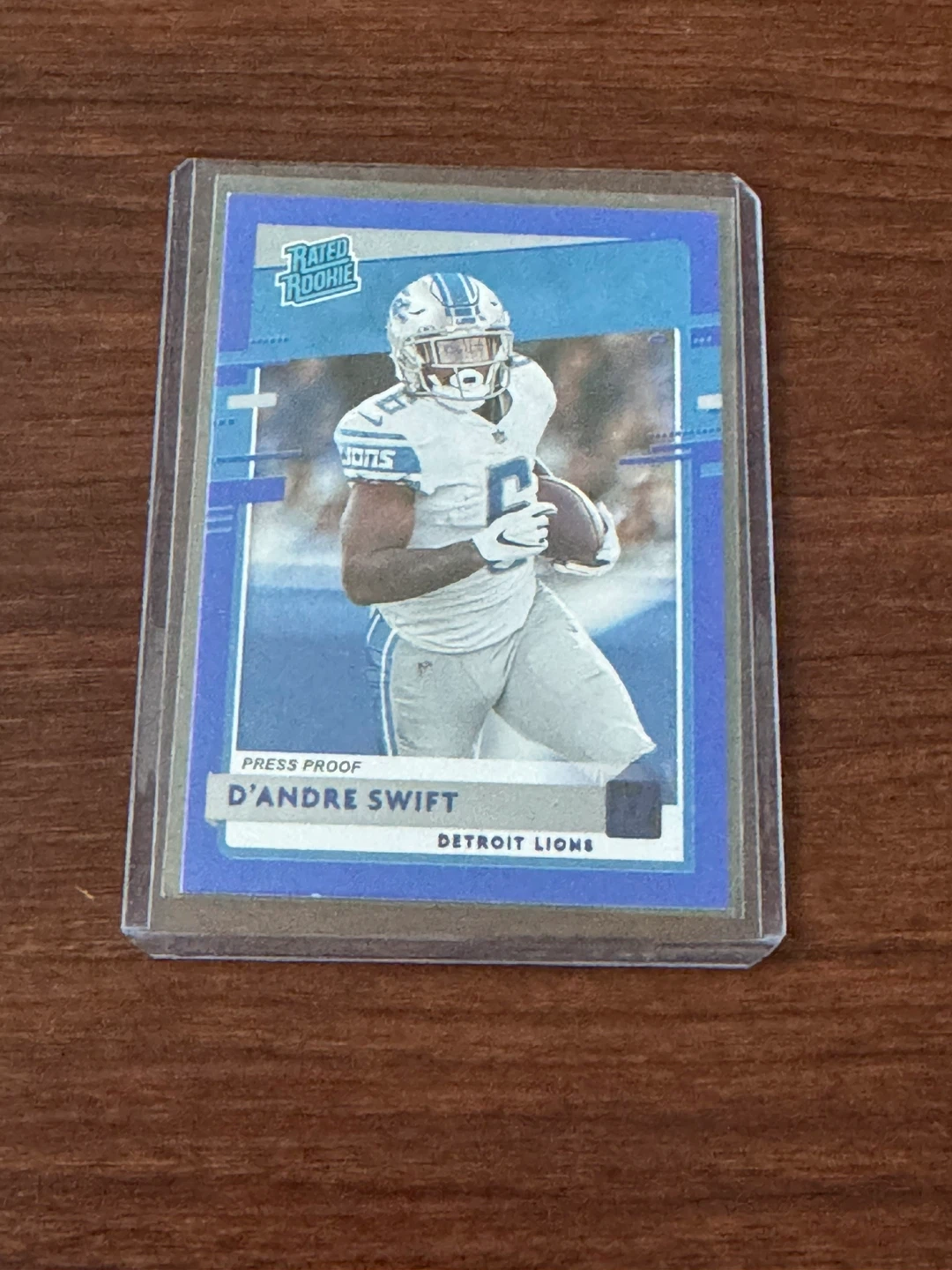 2020 Panini Donruss D'Andre Swift Rated Rookie Card