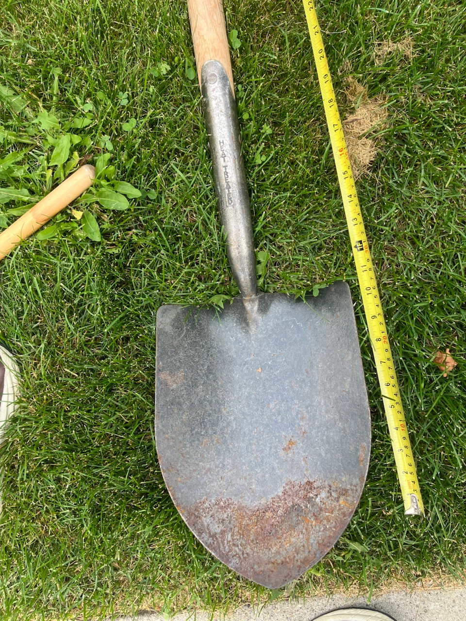 Heat Treated Garden Shovel - photo 2