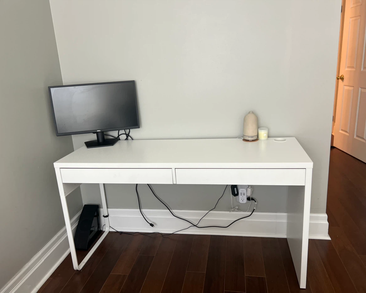 IKEA MICKE Desk – White | 142 x 50 cm - photo 2