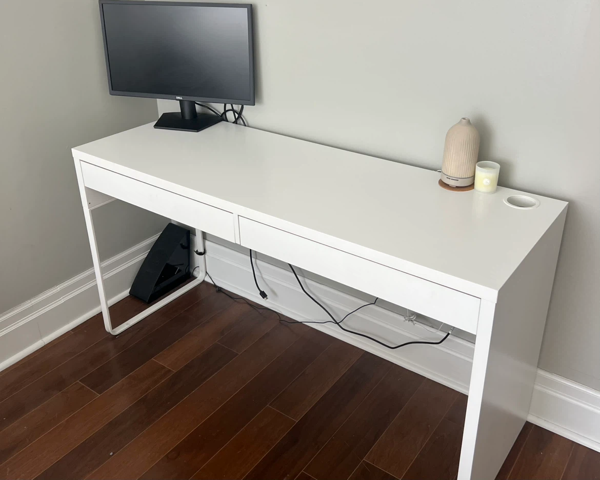 IKEA MICKE Desk – White | 142 x 50 cm - photo 4