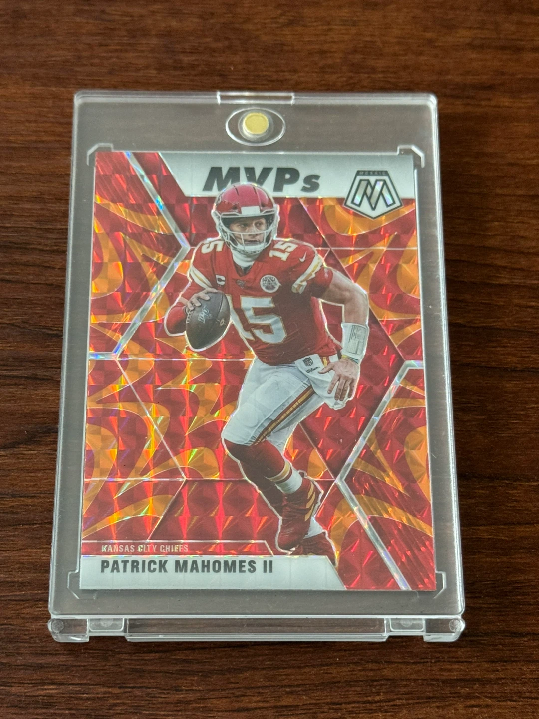 2020 Panini Mosaic Patrick Mahomes II MVPs Card