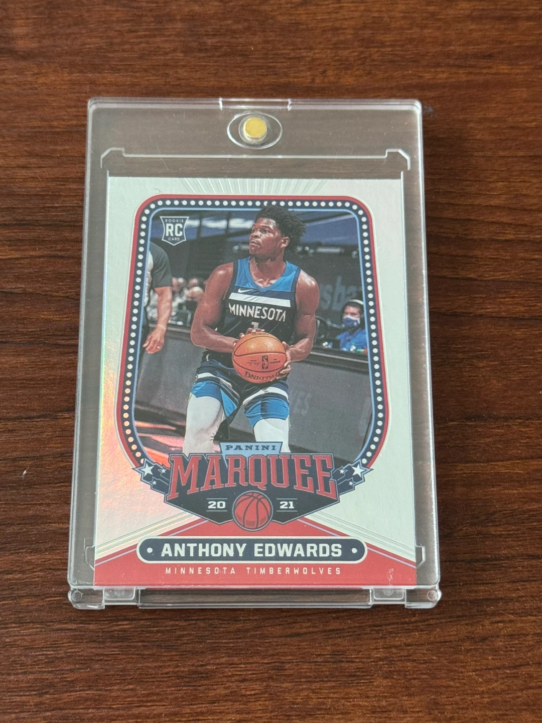 2020-21 Panini Marquee Anthony Edwards Rookie Card