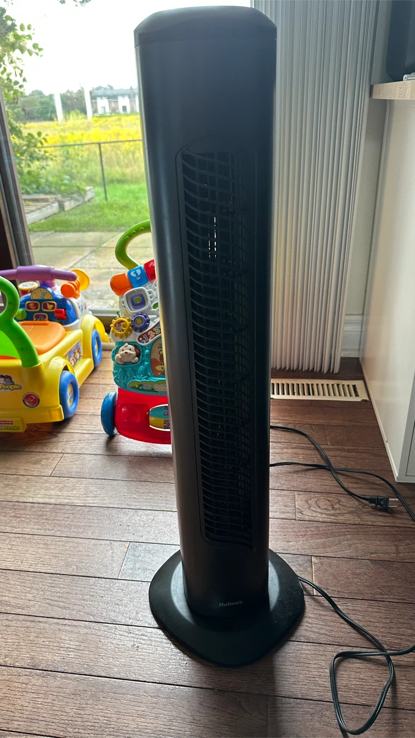 Holmes Black Tower Fan