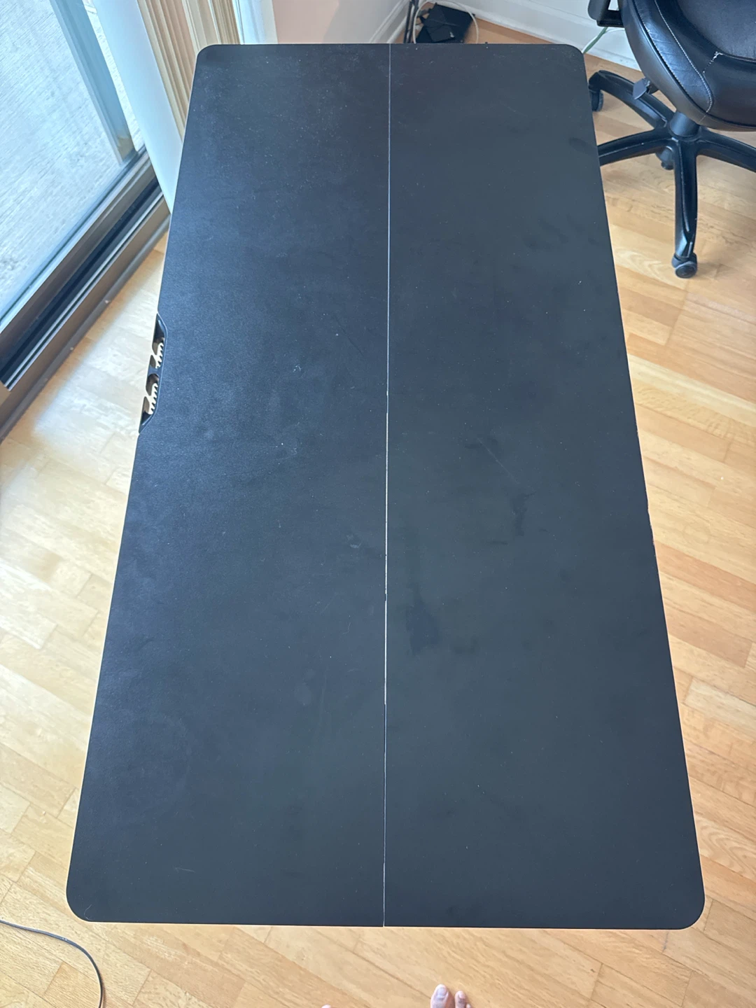 Black Home Office Computer Desk - photo 2