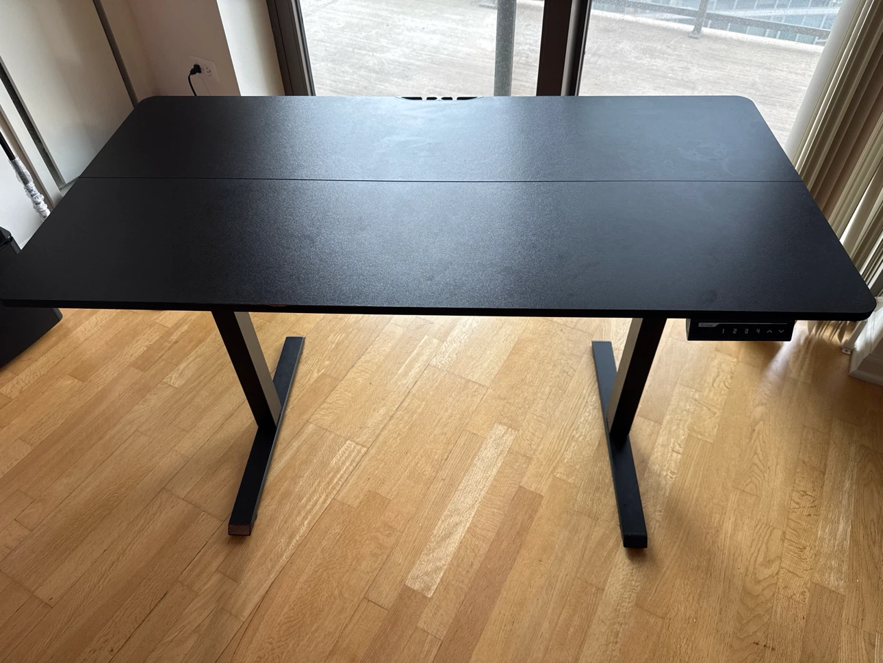 Black Home Office Computer Desk - photo 3