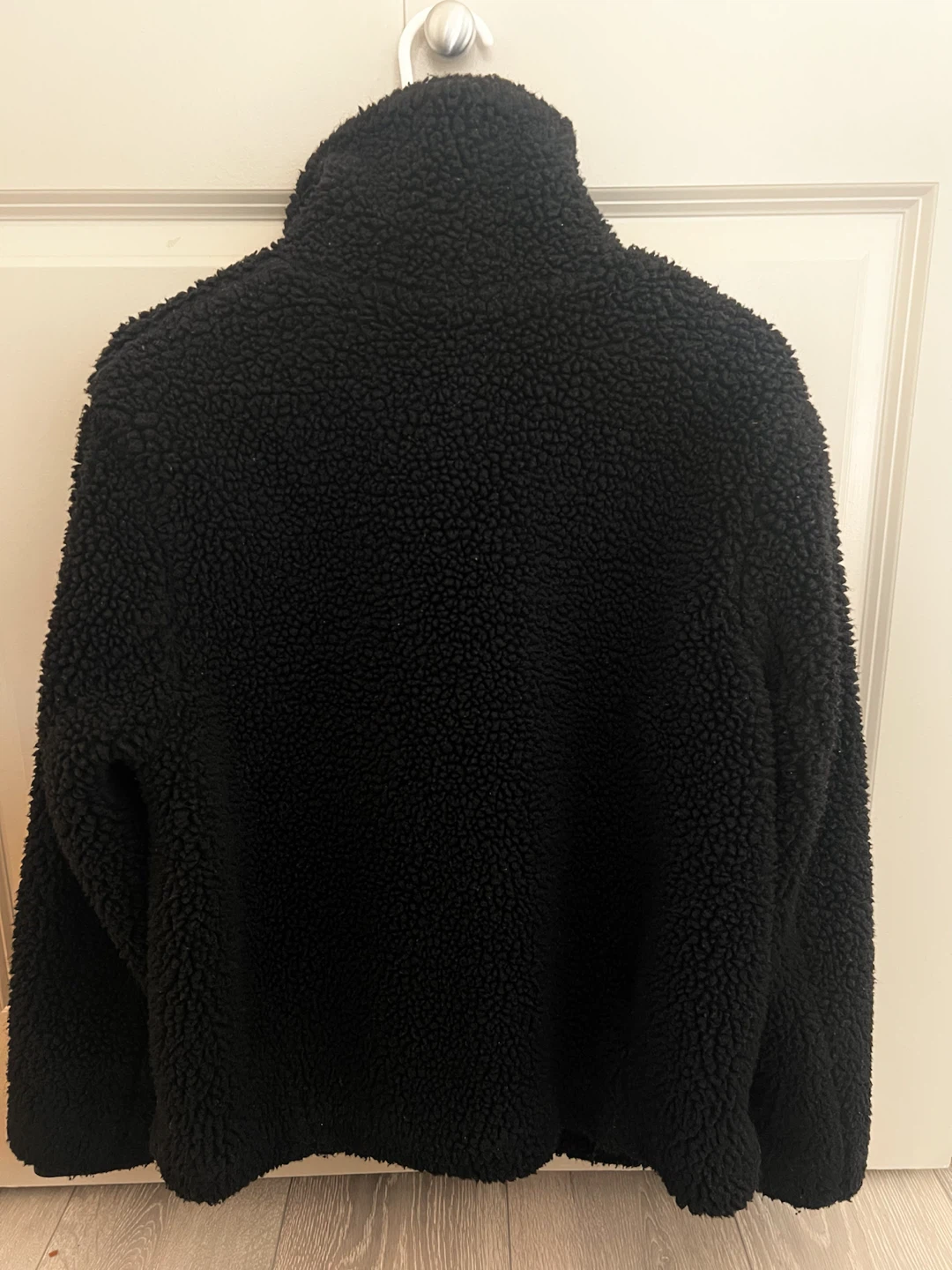 H&M L.O.G.G. Black Sherpa Jacket - photo 2