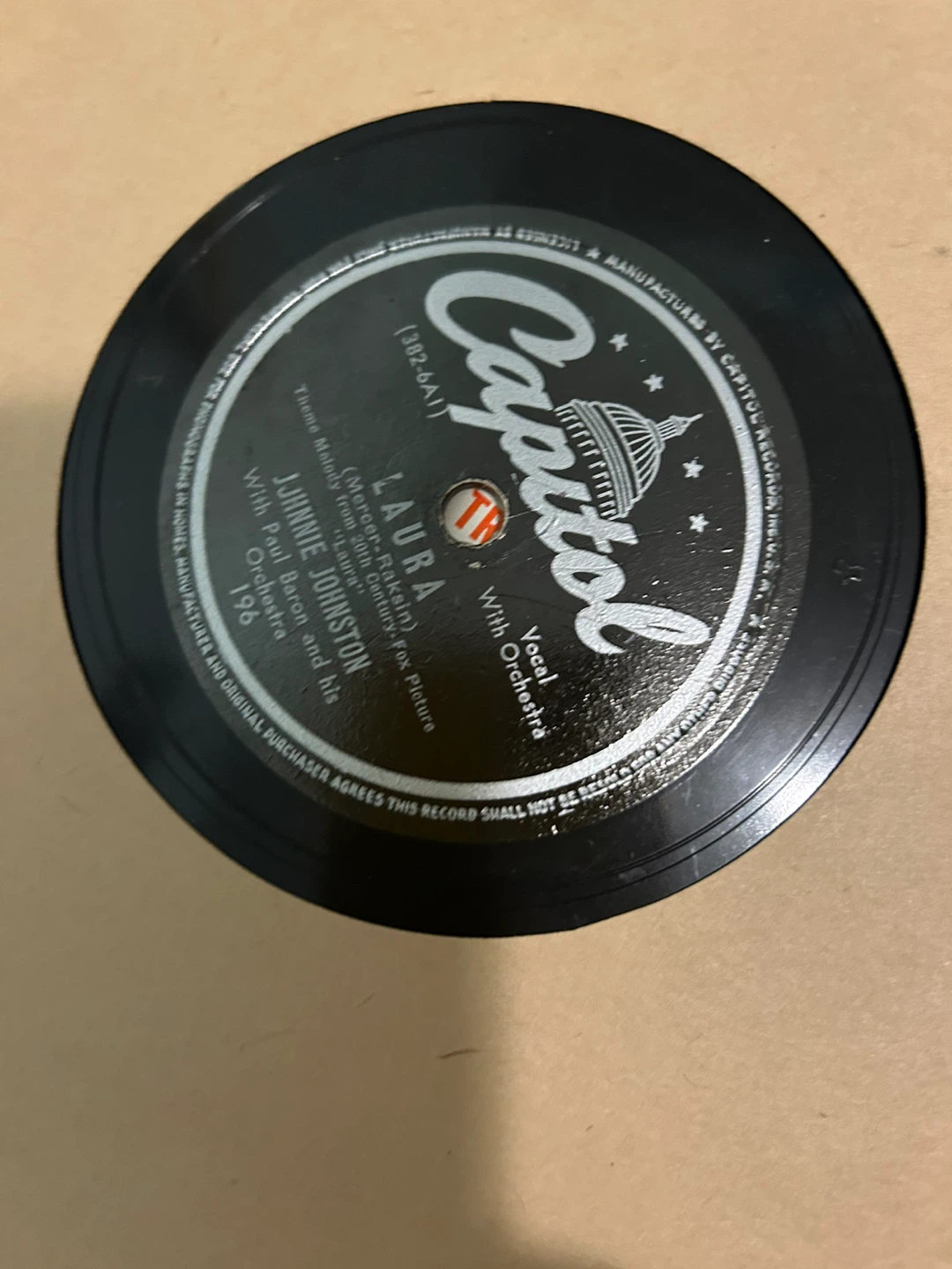 Jimmie Johnston Laura Vinyl Record