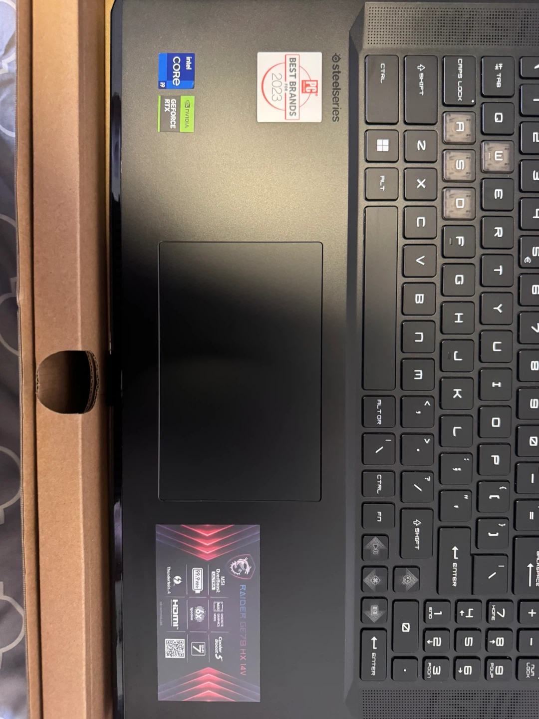 MSI Raider GE78 HX 14V Gaming Laptop - photo 2