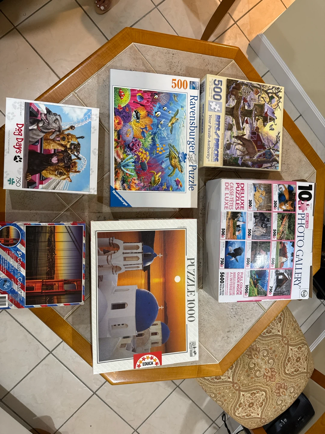 Assorted Jigsaw Puzzle Collection