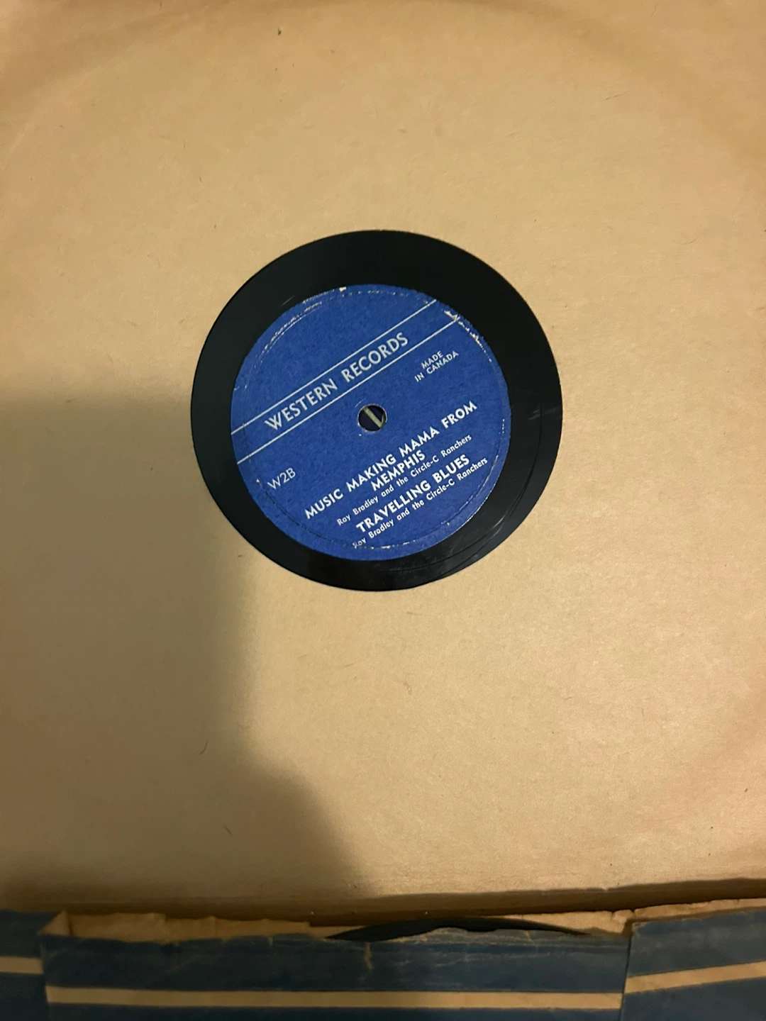 Western Records 78 RPM Vinyl Record