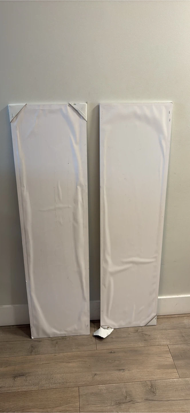 Two New White Full-Length Mirrors 49x13 inches - photo 4