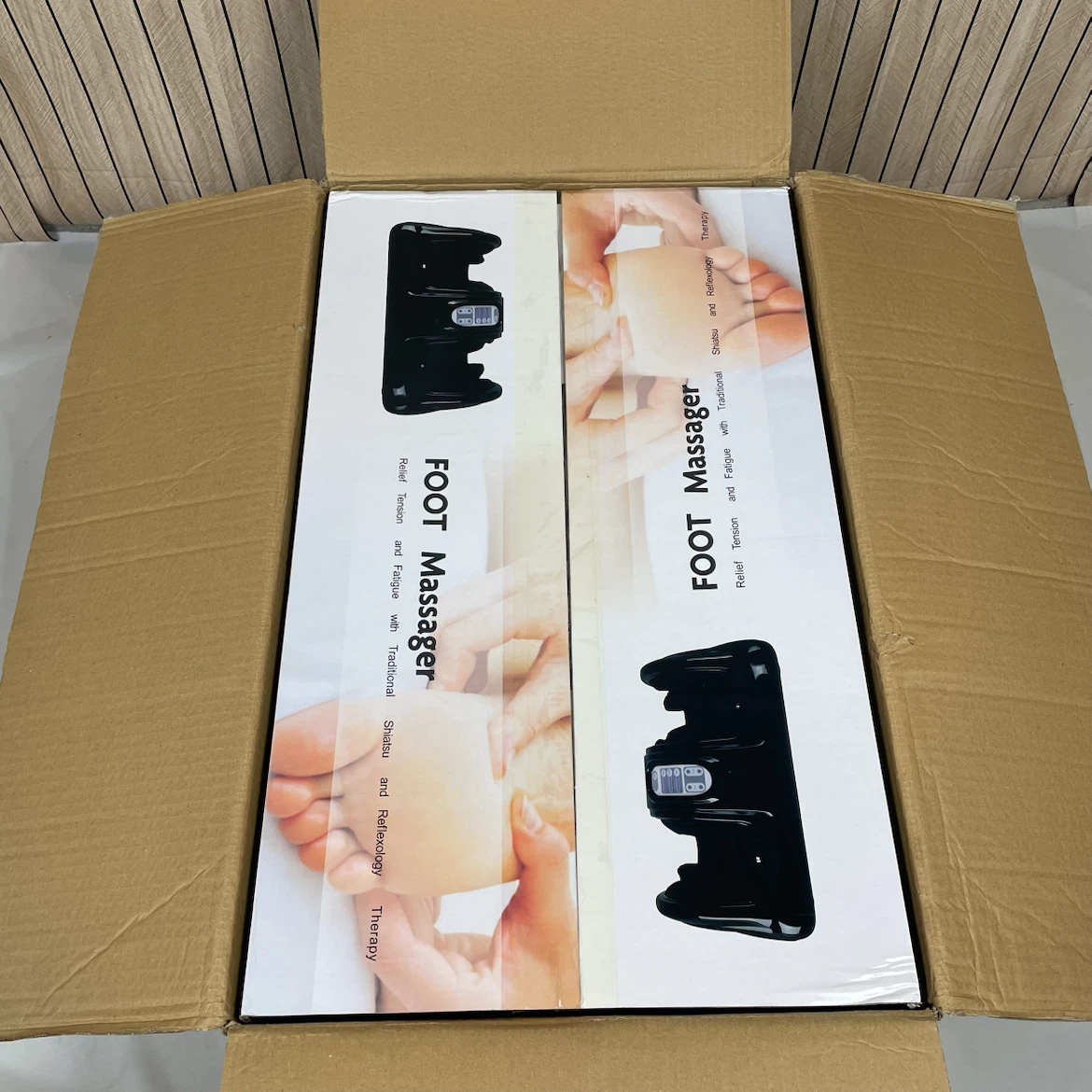 Costway Shiatsu Foot Massager w/ Remote - Like New - photo 3