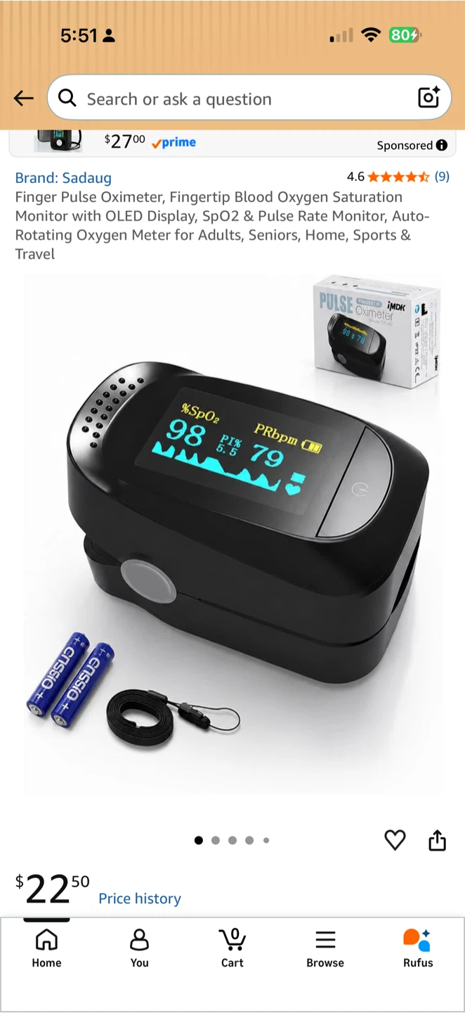 Finger Pulse Oximeter - photo 5