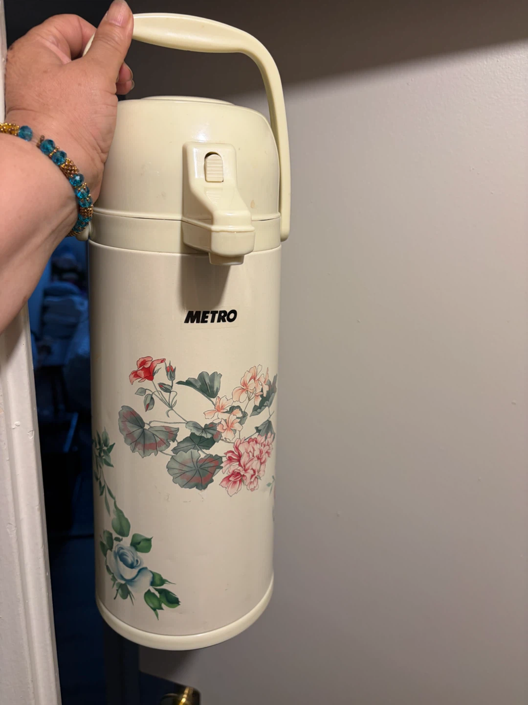Metro Floral Airpot Thermal Dispenser