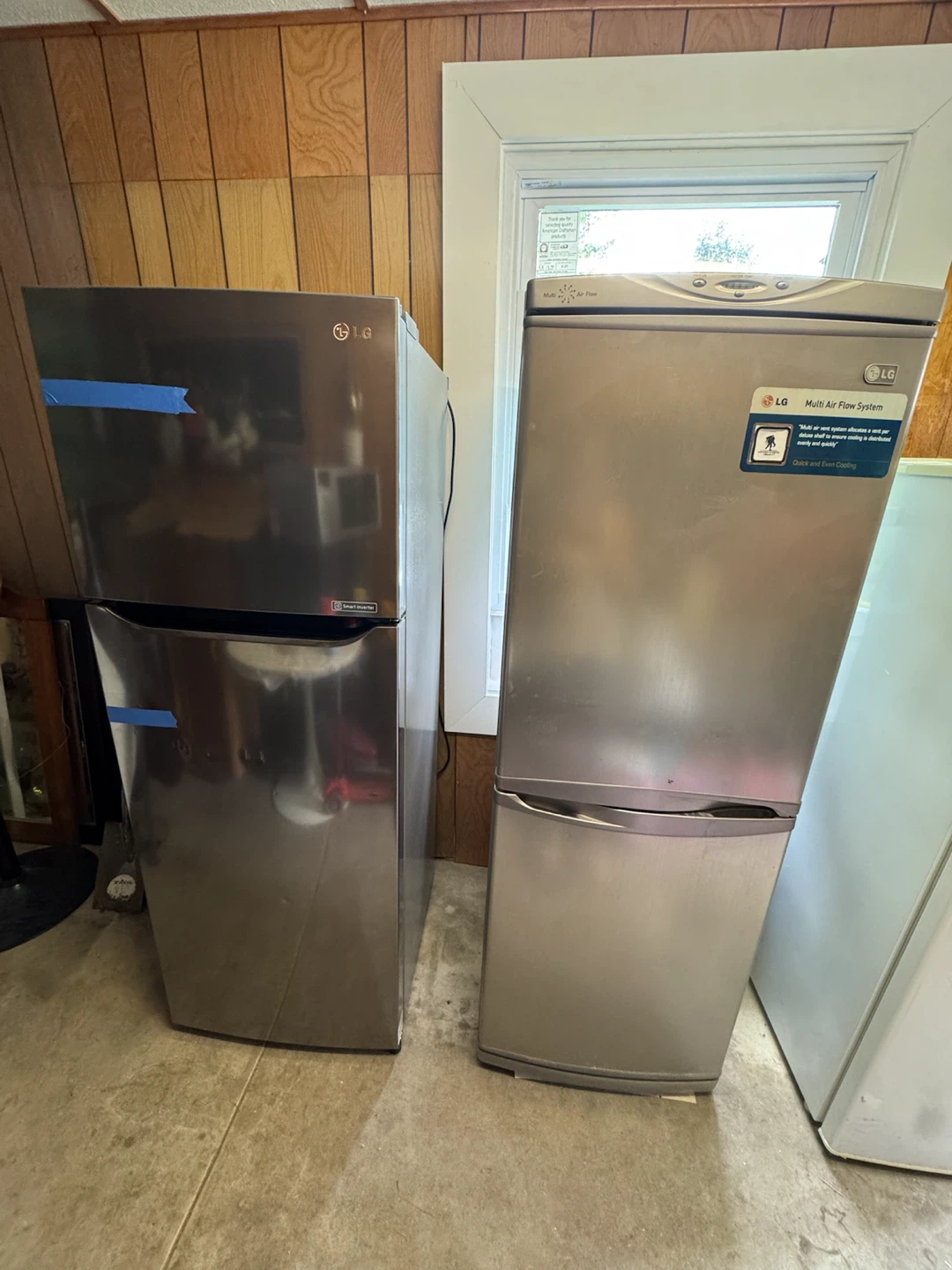 Two LG Multi Air Flow System Refrigerators - photo 2