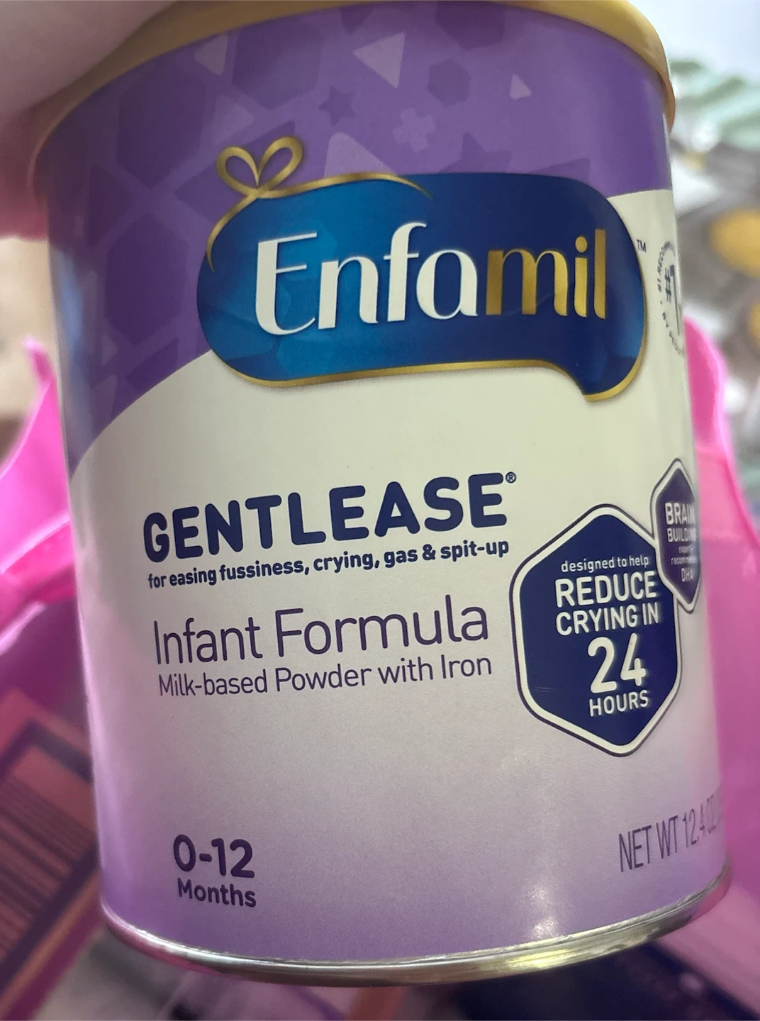7Cans of Enfamil Gentlease Infant Formula 12.4 oz