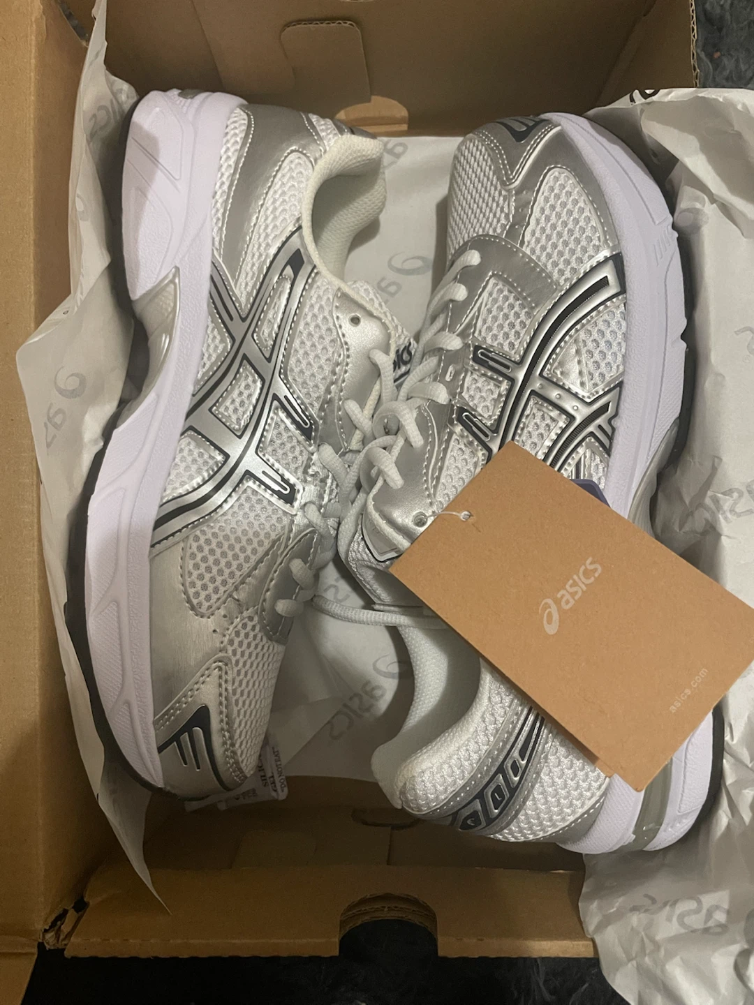 ASICS GEL-1130 White/Pure Silver 1201B020-100