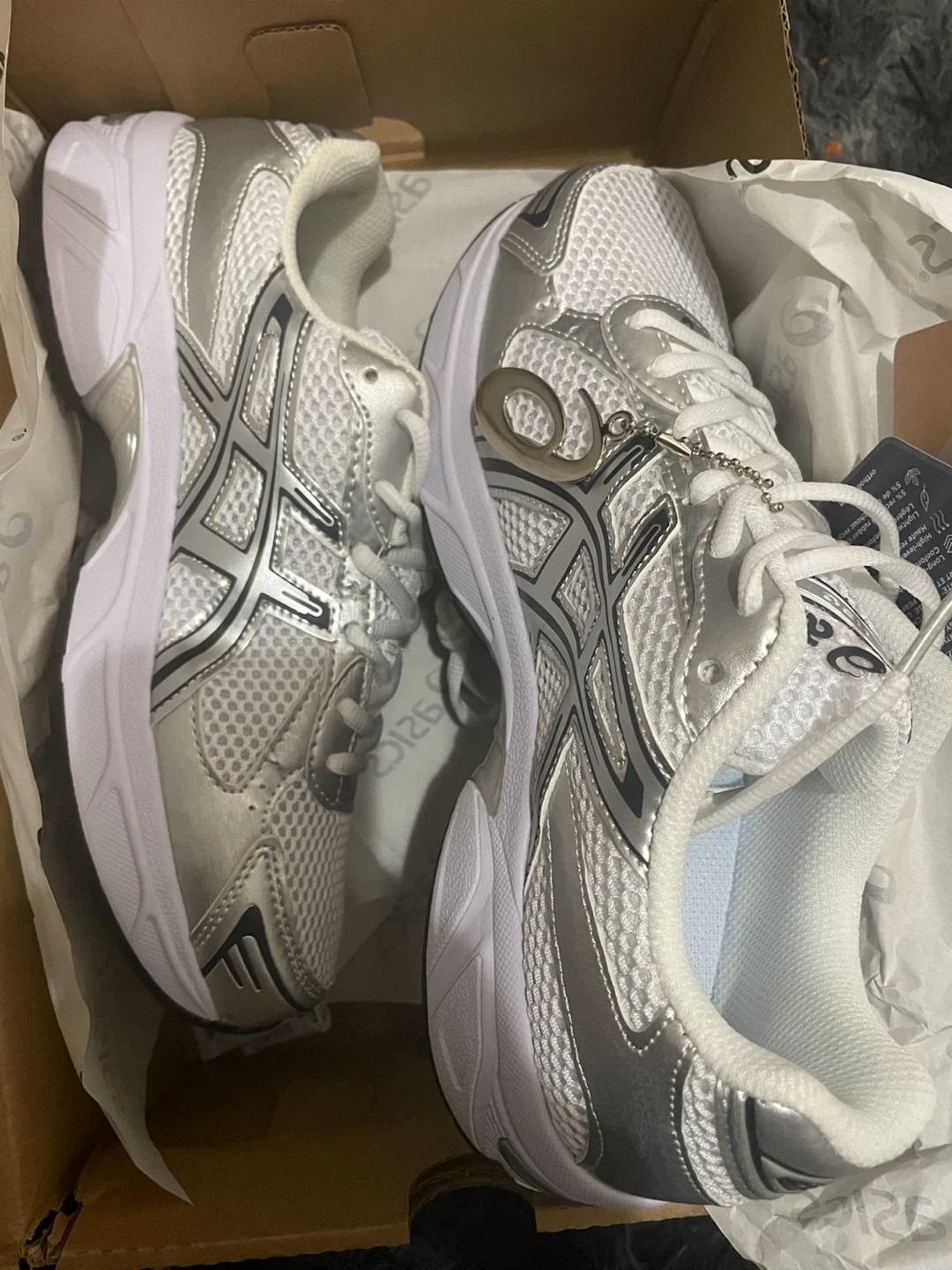 ASICS GEL-1130 White/Pure Silver 1201B020-100 - photo 2