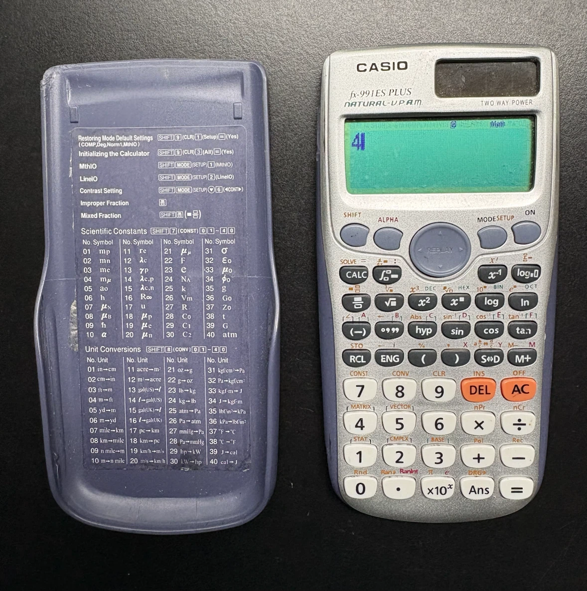 Used as is.. Casio fx-991ES Plus Scientific Calculator