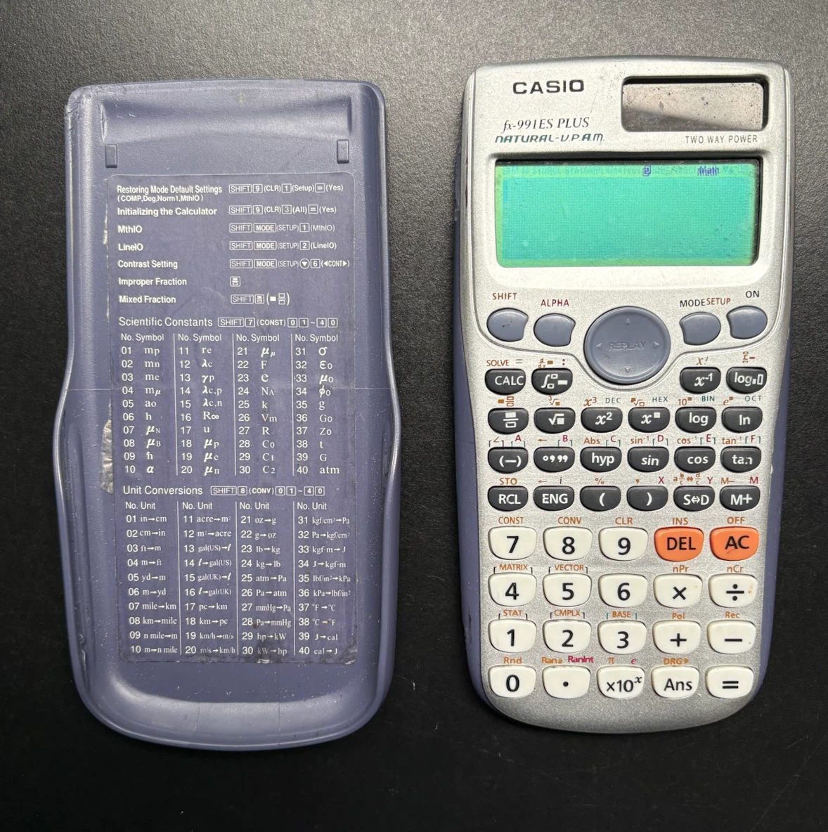 Used as is.. Casio fx-991ES Plus Scientific Calculator - photo 3