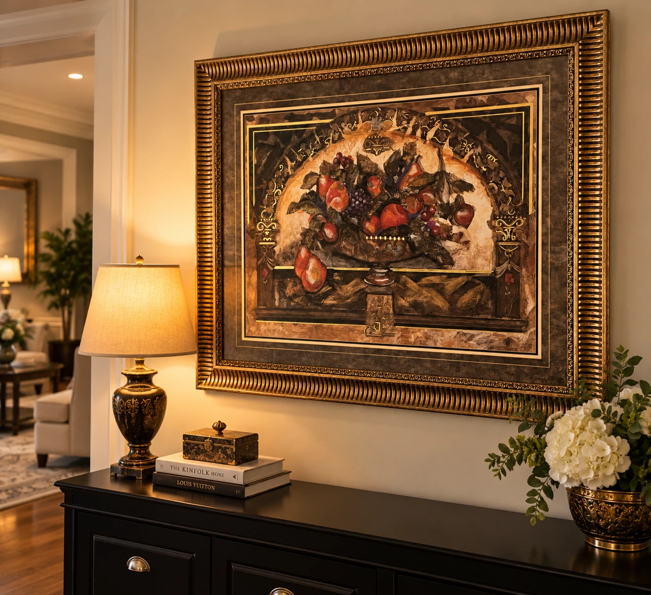 Large Framed Still Life Wall Art - photo 2