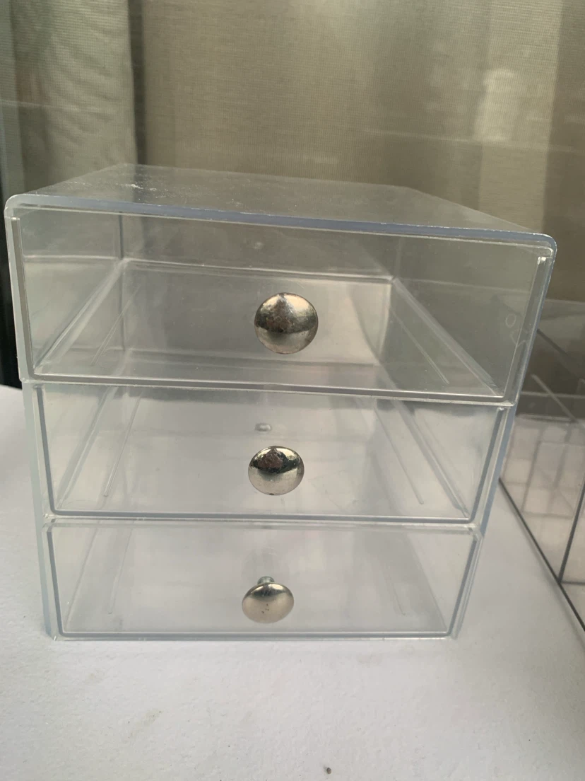 Set of 4 Clear Acrylic Organizers - photo 4