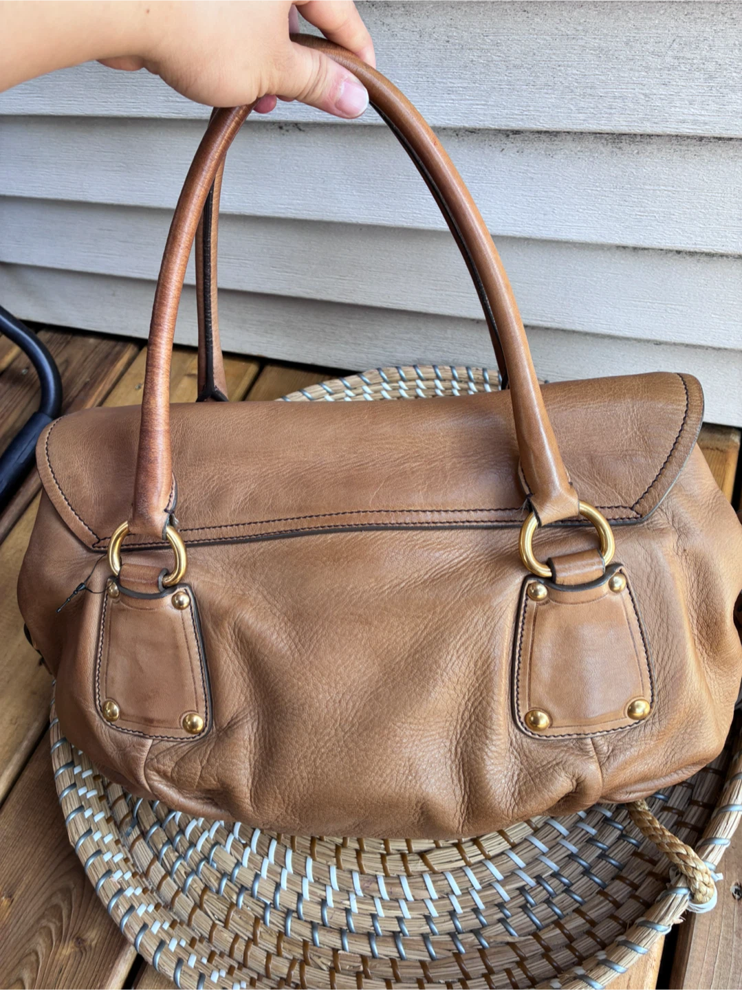 Authentic prada 2 way bag - photo 2