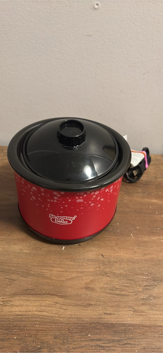 Bella So Yummy Red Mini Slow Cooker