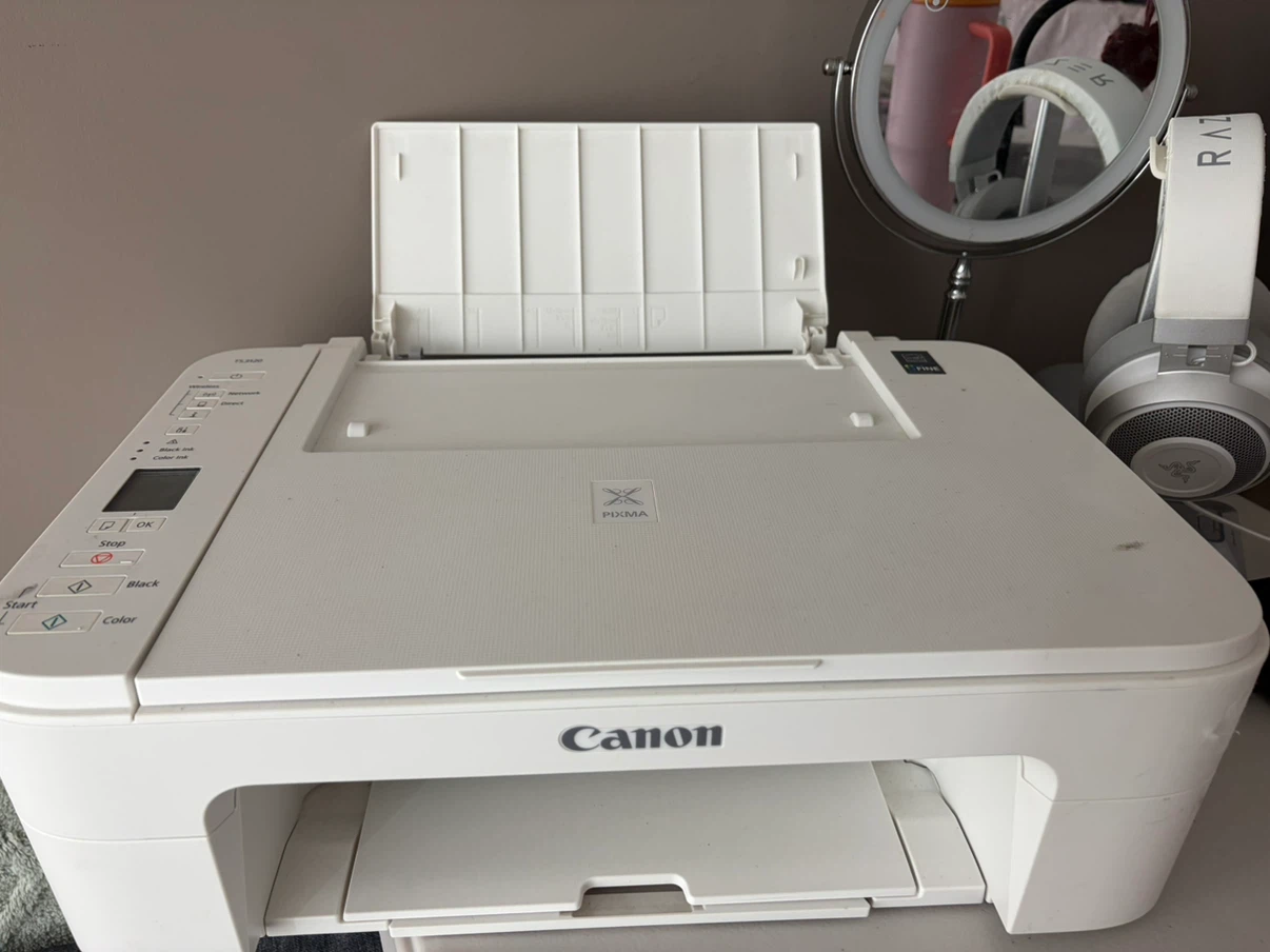 Canon PIXMA TS3120 Wireless Printer (White) - photo 2