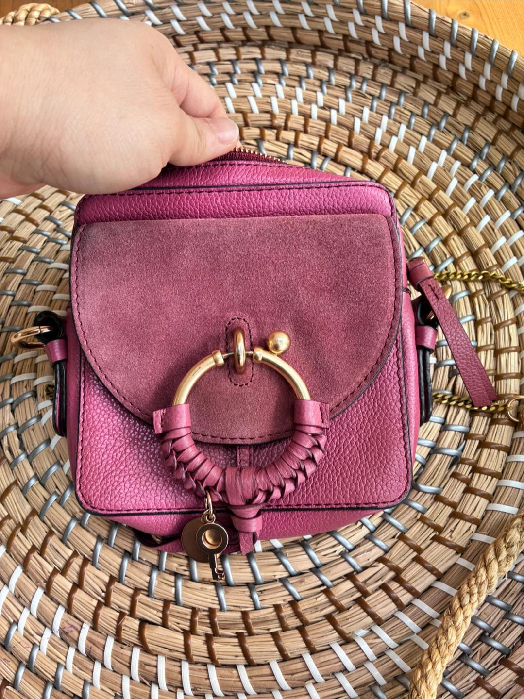 Chloe pink crossbody - photo 2