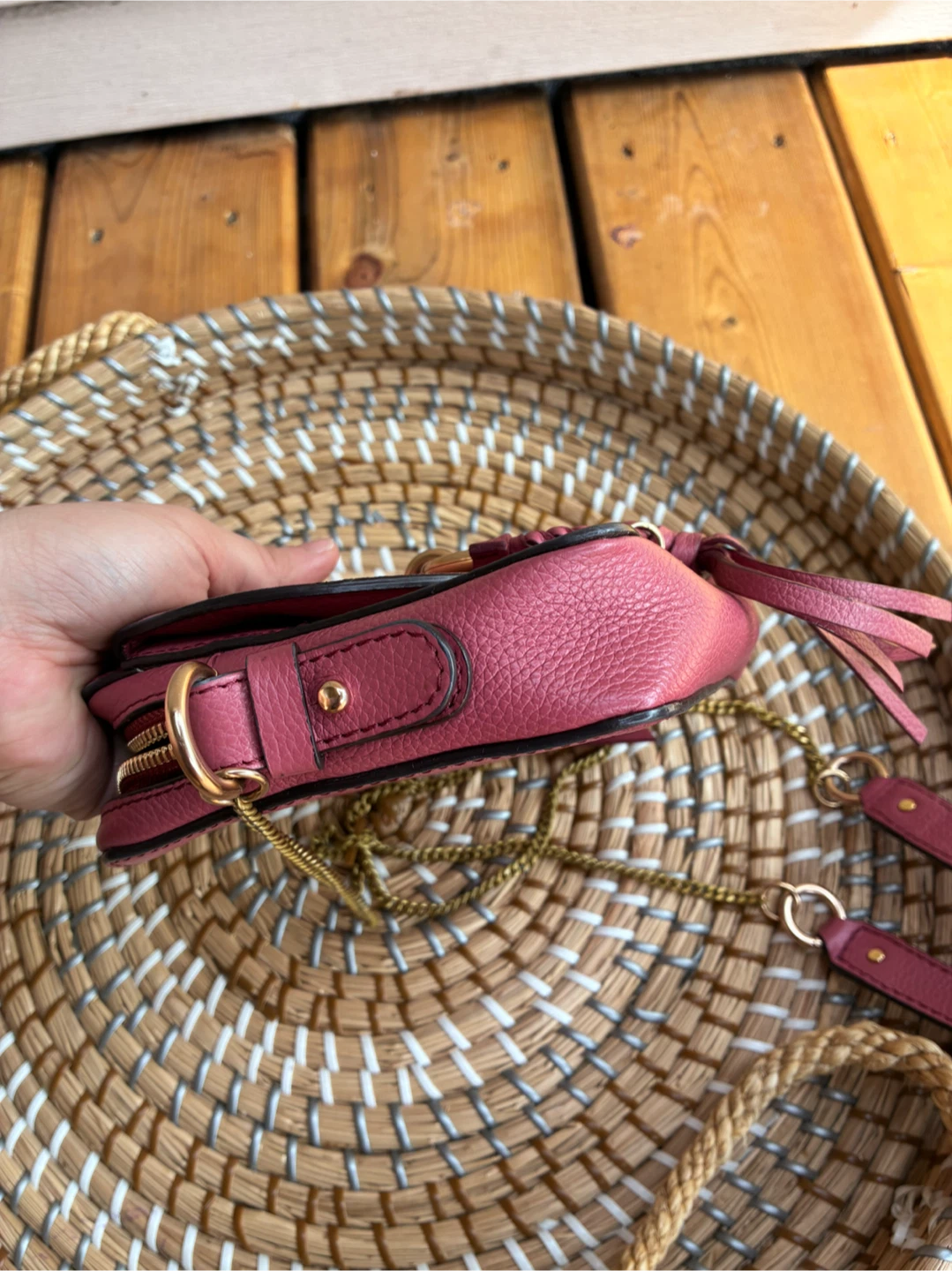 Chloe pink crossbody - photo 5