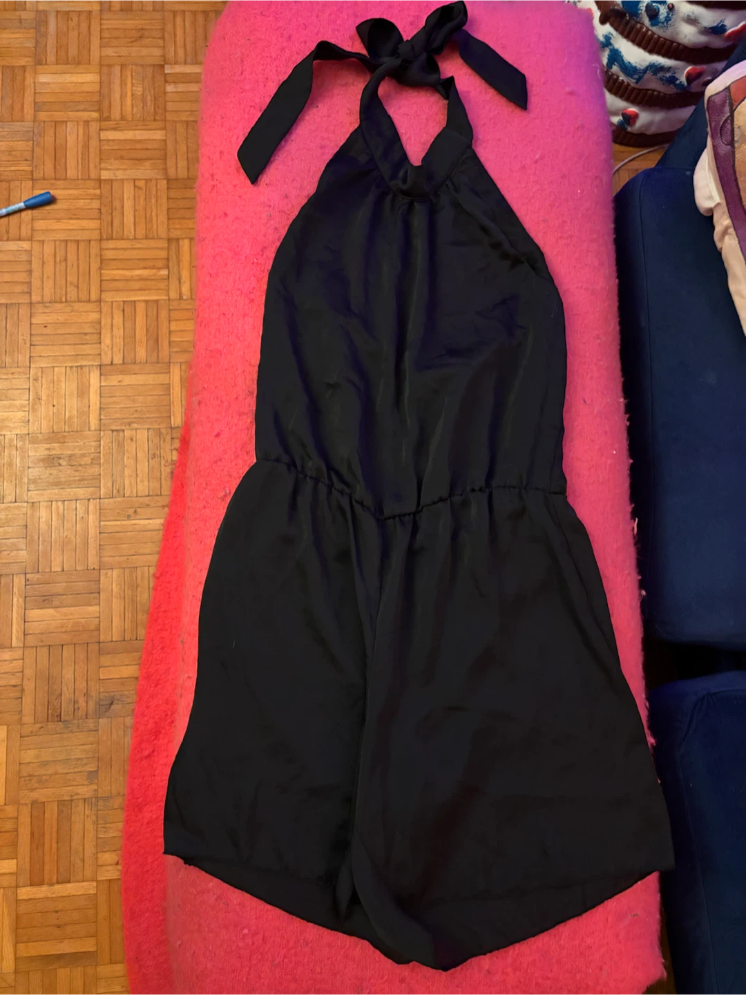 Black Halterneck Romper