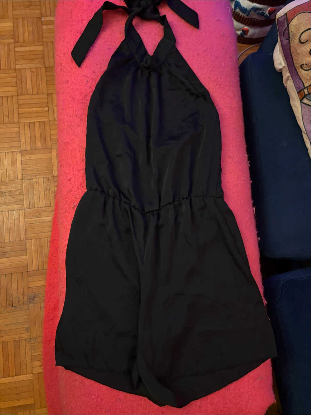 Black Halterneck Romper - photo 2