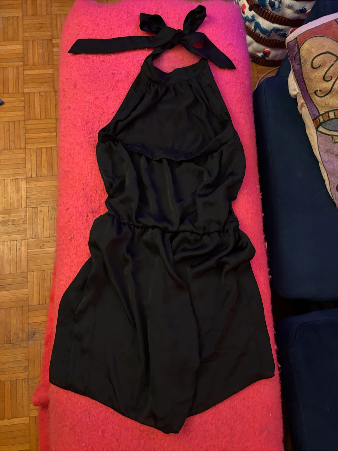 Black Halterneck Romper - photo 3
