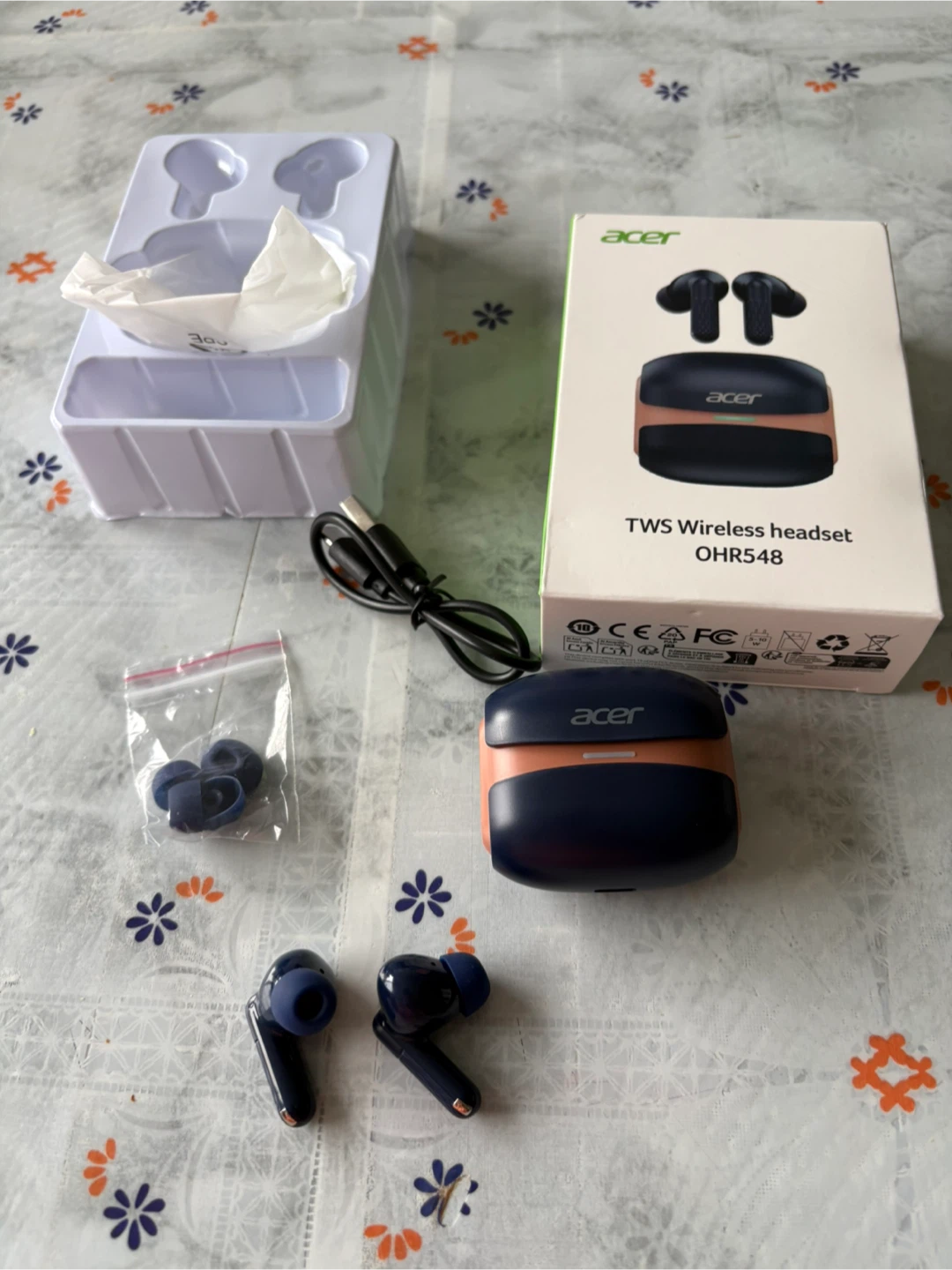 Acer OHR548 TWS Wireless Bluetooth Earbuds