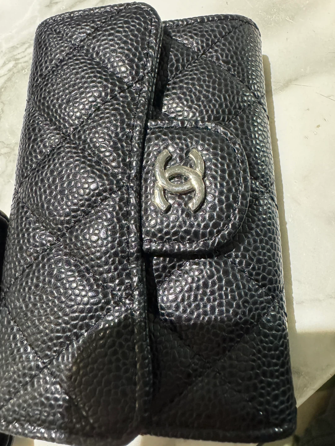 Chanel Caviar Quilted Wallet
